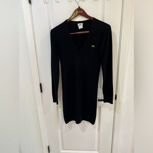 Lacoste Navy Sweater Dress